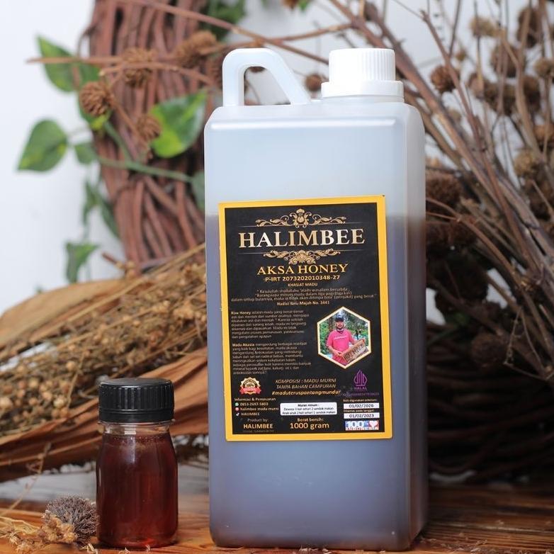 (Terbaru) Madu Halimbee 100% Murni Akasia Magium Grad A Super 1kg Sehat Alami (Terlaris)