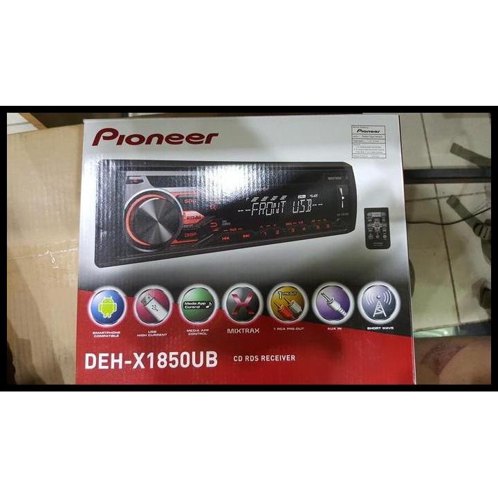 BEST DEAL PIONEER DEH X1850UB GARANSI RESMI PIONEER. COMPLETE #AUDIO MOBIL 