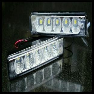 DISKON LAMPU LED DRL 5TITIK MATA BESAR 