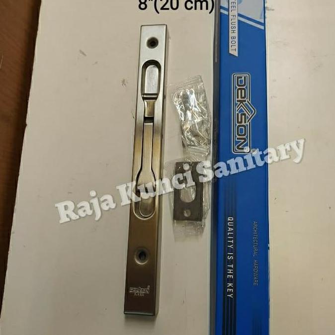 Grendel Tanam Dekson FBP 040 8" 20cm/Gendel Dekson Stainless SUS 304