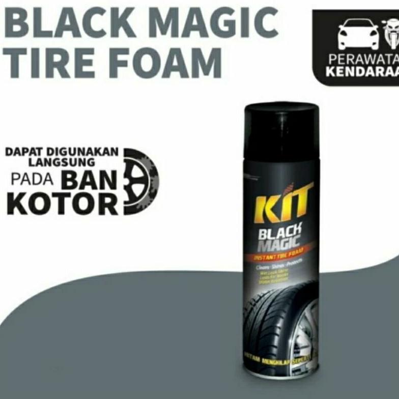 Promo  Kit Black Magic Tier Foam / Semir Ban Mobil / Motor Busa - 400Ml