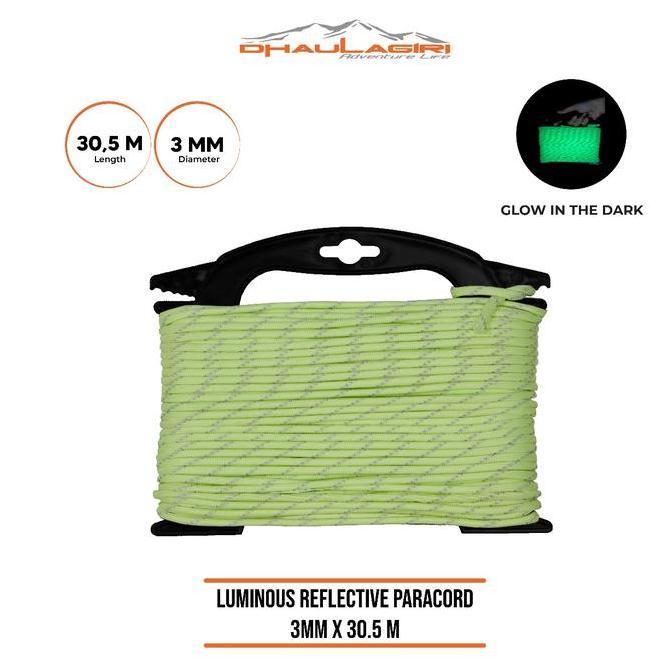 Dhaulagiri Luminous Reflective Paracord