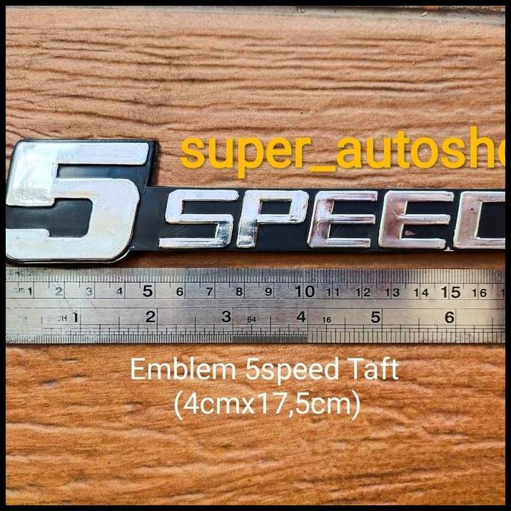 DISKON EMBLEM 5 SPEED 5SPEED TAFT 1BUAH