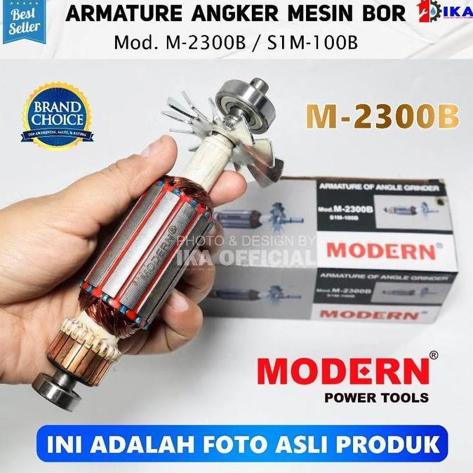 BOVANA Armature Angker Bor Modern M-2900 / Armature Mesin Gerinda Tangan Modern M2300B