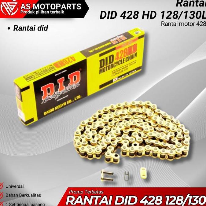 RANTE 428 GOLD DID HSBT RANTAI DID 428 Motor Motorcycle