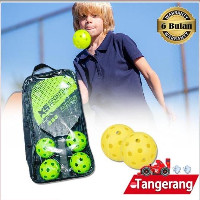 KIMDARY Set Pickleball Set Pickleball Paddle Raket Pickleball With Balls