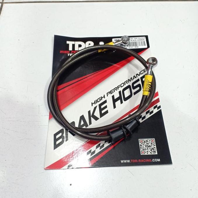 selang rem tdr 35 inch/ selang rem tdr black carbon 89cm depan rx king/ vixion/ selang rem tdr 35inc