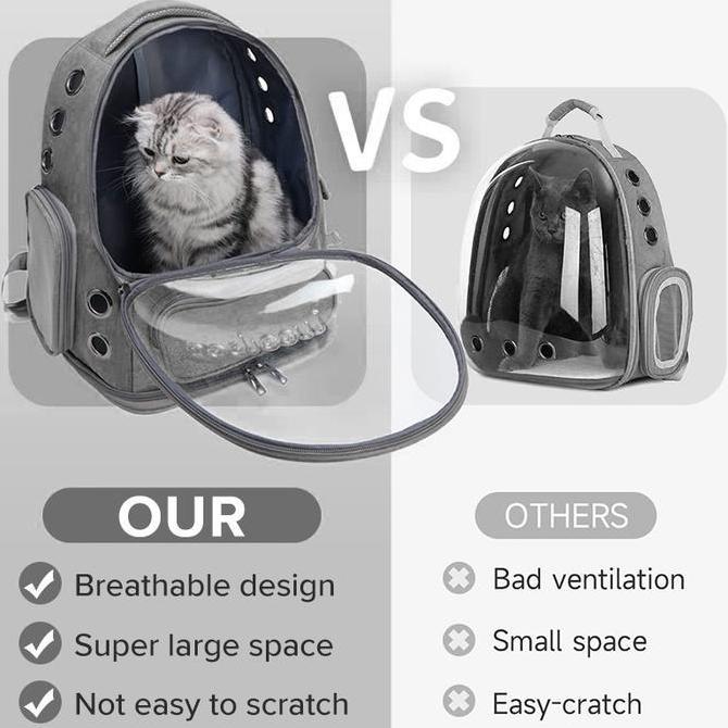 BELI Tas Kucing M56 Pet Cargo Kucing Besar Tas Ransel Hewan Ransel Kucing Aksesoris Kucing BELI