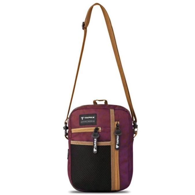 LIFESTYLE Tas Selempang Slingbag Pouch Mkr Briton Pria Hitam LIFESTYLE