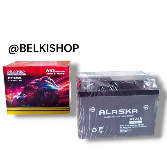 Aki Motor Honda Yamaha Jupiter MX New Gtz5s MF-Aki Kering