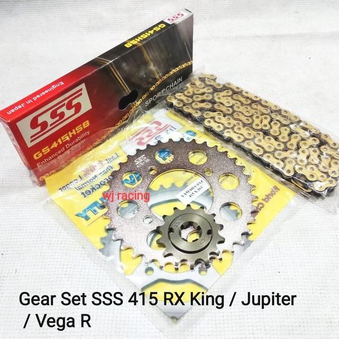 Gear Set SSS 415 RX King / RX S