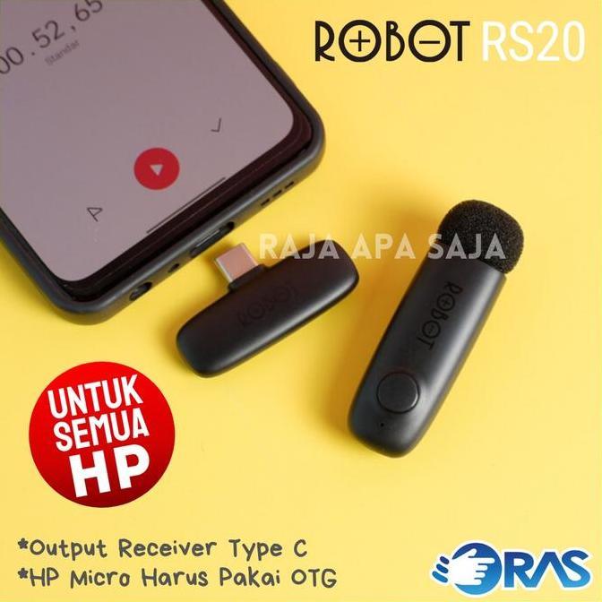 Mic Clip On Wireless - Microphone Bluetooth HP Microfon Mix