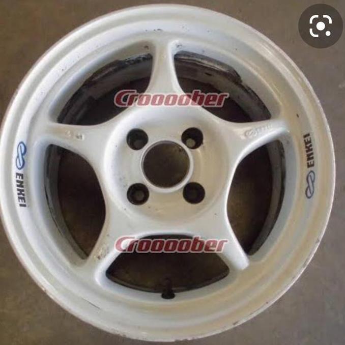 [Set isi 8] Stiker Velg Enkei RP01 Tulang WS