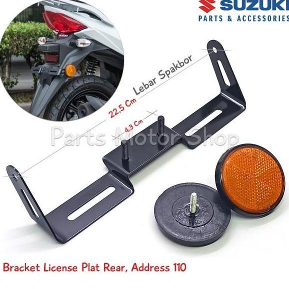 Breket Nomor Belakang Original Address 110 Versi Eropa