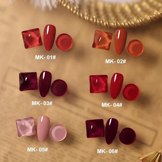 Sumimasen- As Mk Nail Polish Gel 15Ml Kutek Gel Soak Off Uv