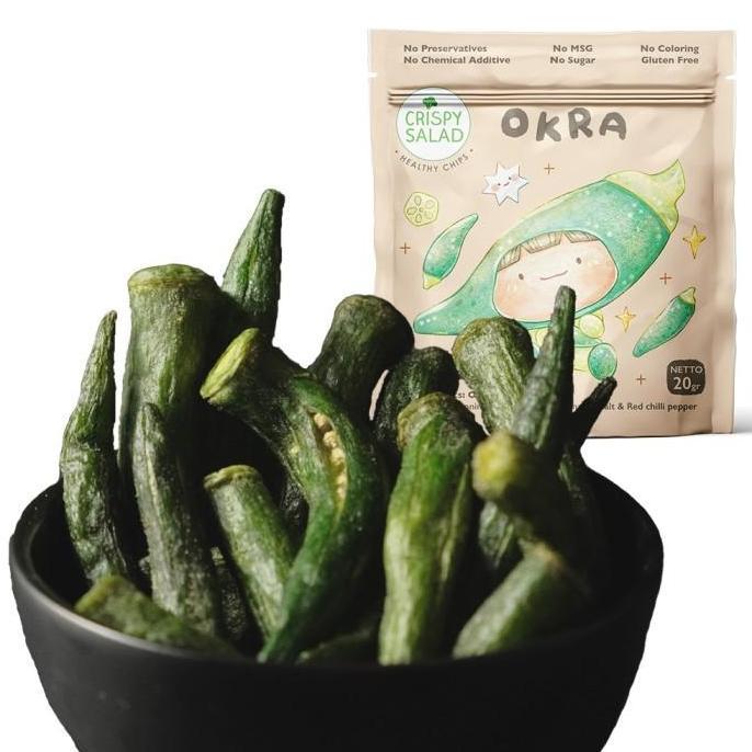 CRISPY SALAD - Keripik Sayur Broccoli/Carrot/Edamame/Mixed Tuber Chips