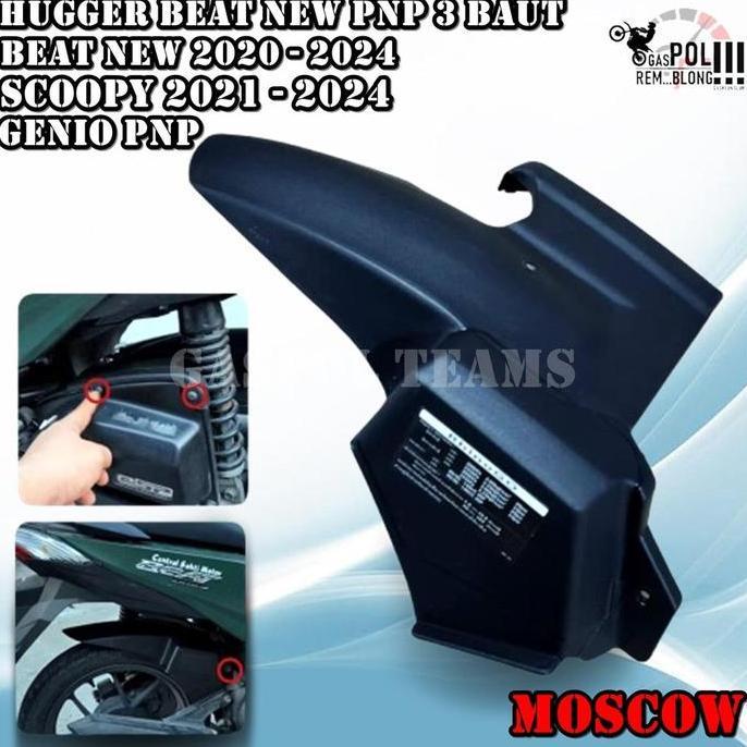 HAGER BEAT NEW 3 BAUT DELUXE STREET SCOOPY GENIO ABS CBS HUGER SPAKBOR KOLONG AIR BLADE PNP
