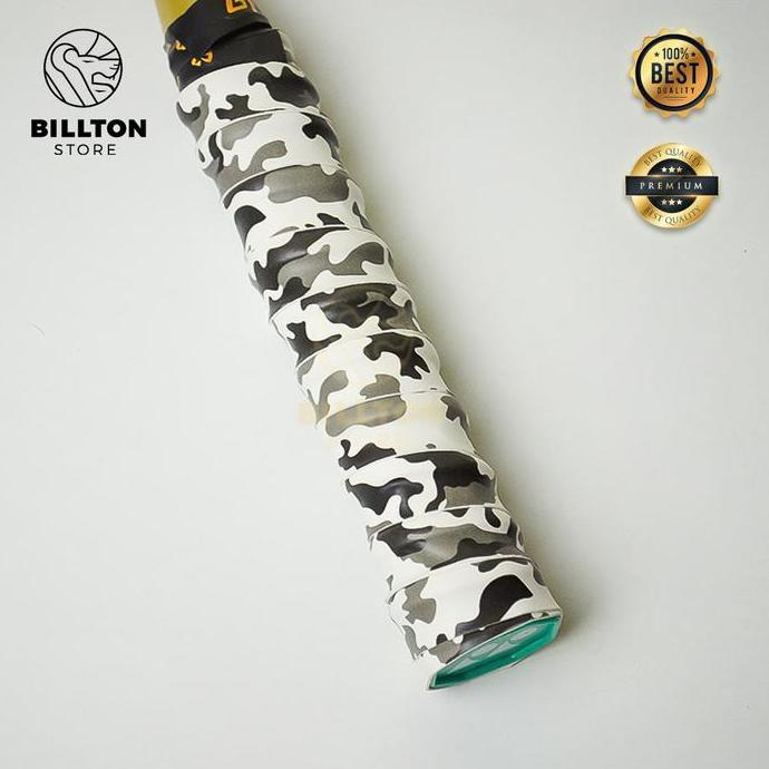 Smastr- Grip Karet Raket Badminton / Grip Tulang Army Anti Licin Premium