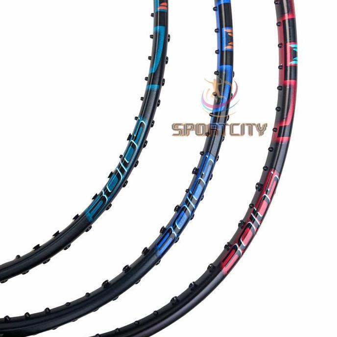 Smastr- Yonex Raket Badminton Arcsaber 0 Black Edition Original Flex Hi-Flex Frame Graphite Even Bal