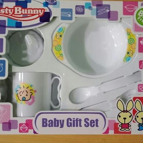 Feeding Set Lusty Bunny | tempat makan lusty bunny
