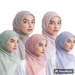 Hijab Bella Square/Segi Empat Bella Square Polycotton