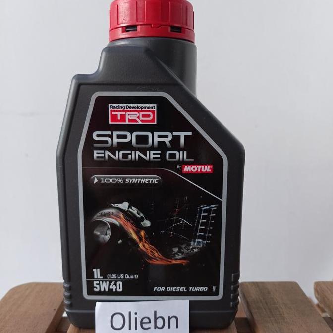 New- Oli Mesin Motul Trd For Diesel 5W40 ( 1 Liter )