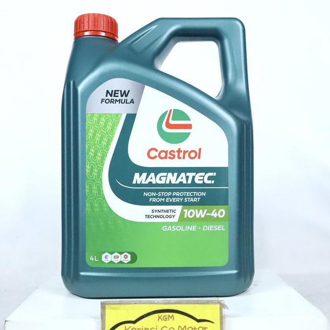 New- Oli Castrol Magnatec 10W-40 4L Galon - Oli Castrol Magnatec 10W40 4L
