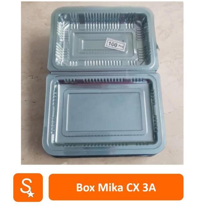 Kotak Mika Plastik CX 3a (isi 50 pcs) / Box Mika 18 x 12 cm
