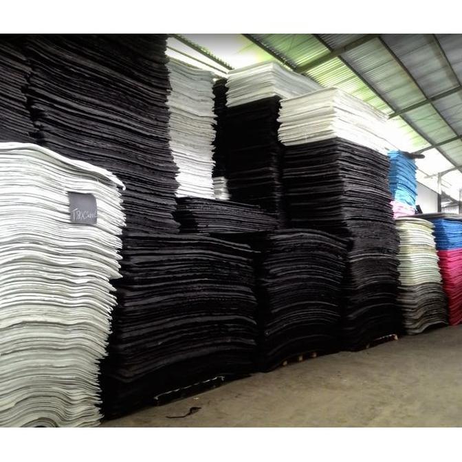 SPON KARET ATI EVA SPONGE LEMBARAN HITAM TEBAL 20 MM