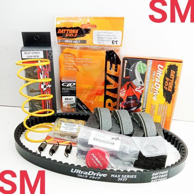 PAKET CVT UPGRADE KIRIAN DAYTONA BEAT STREET 2019, BEAT ESP, BEAT POP