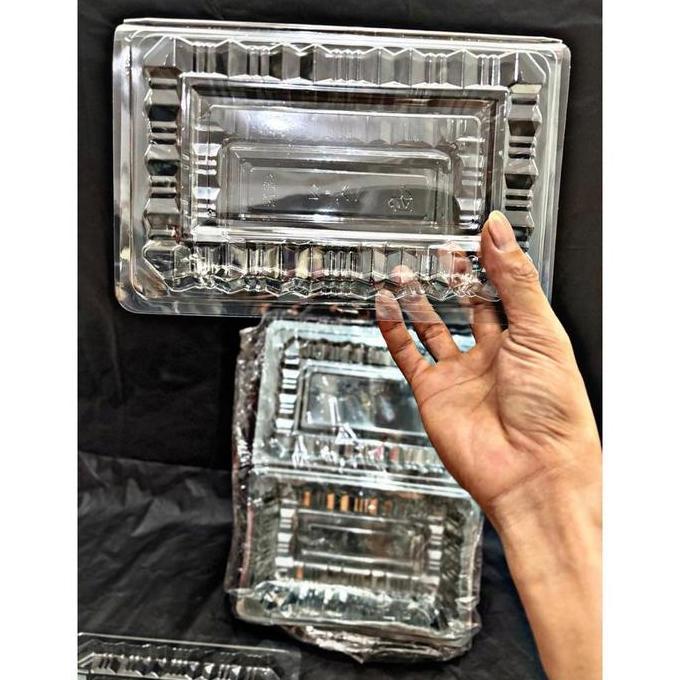 MIKA PLASTIK MEREK VIP TEBAL MIKA KUE BOLU UK SEDANG VX2 ISI 50 PCS