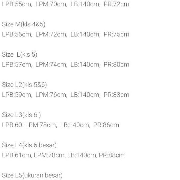 HARGA PRODUK Seragam Sekolah - Rok Panjang Full Rempel / Plisket SD - MI Bahan drill WARNA PUTIH Ana