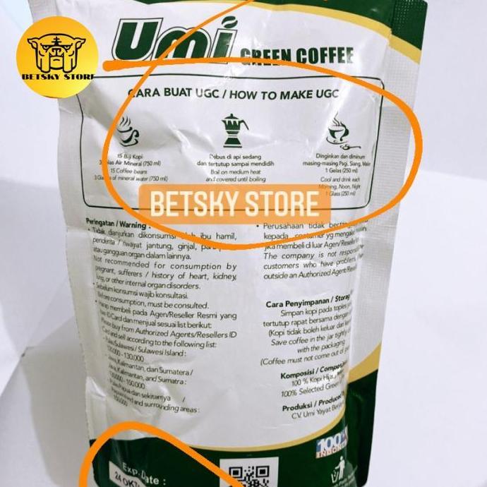 Ultrafit- Kopi Pelangsing Umi Green Coffee Original