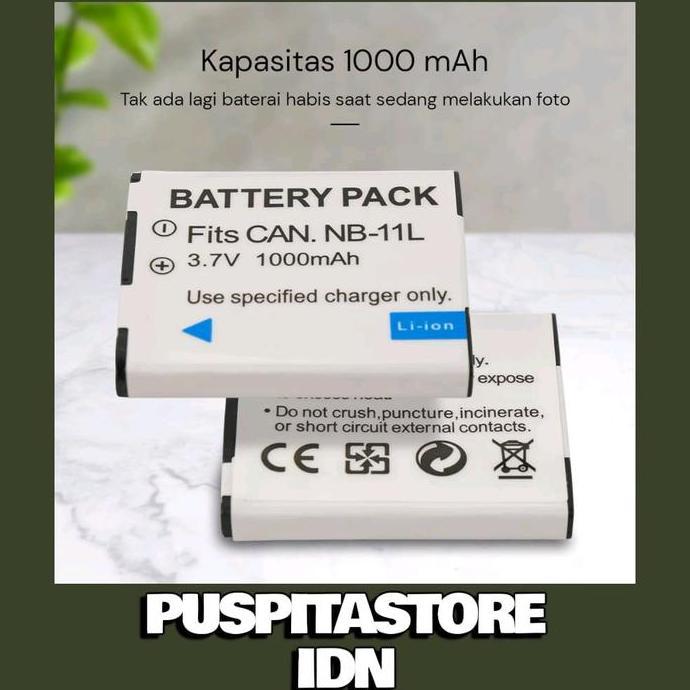 Baterai Kamera Canon Powershot A2300 A2400 A2500 A2600 - Batre Battery Camera