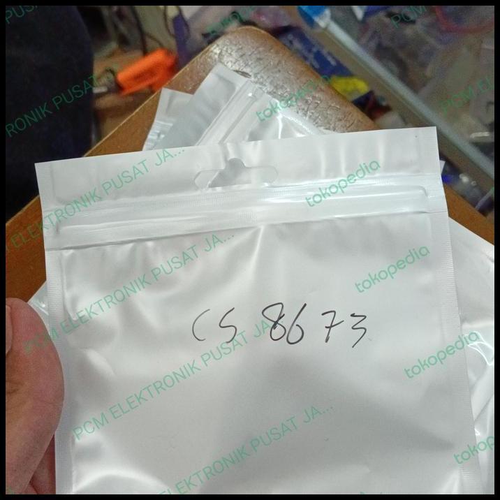 TERLARIS 1041 IC CS8673E CS8673 CS 8673E 8673E SMD TEMPEL ASLI