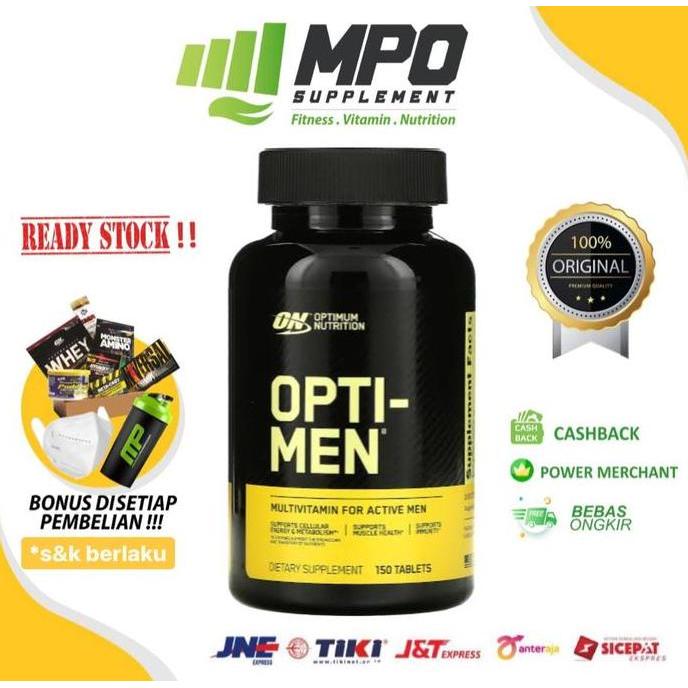 Ultrafit- On Opti-Men On Optimen Multivitamin Baru Segel Original Free Sample