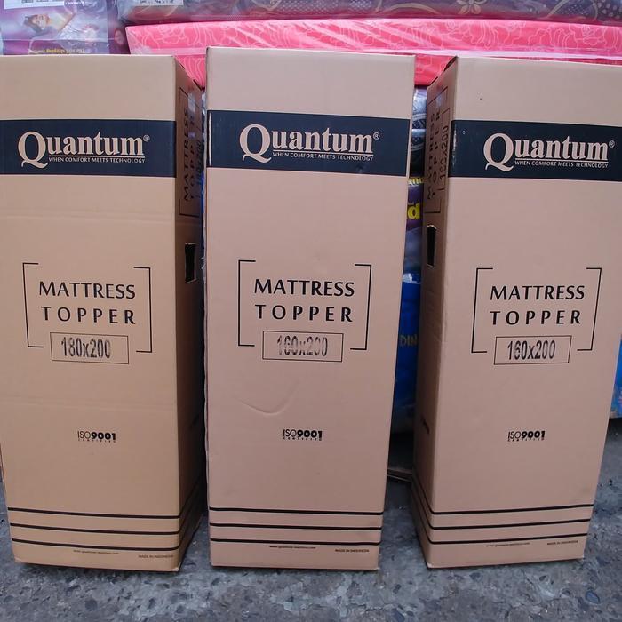 Quantum Matras Topper Pelapis Kasur 180 x 200