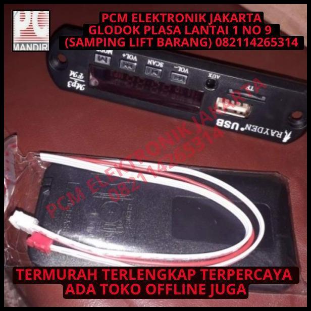 TERBARU KIT MP3 PLAYER RAYDEN RD811 TF RD 811 AUTO PLAY AUTOPLAY AMPLI WALET 