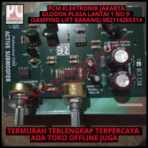 TERBARU KIT POWER AMPLIFIER SPEAKER AKTIF SUBWOOFER 2.1 CHANNEL LAMBADDA 