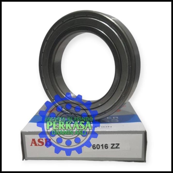 TERBARU 6016 ZZ BEARING LAHAR 6016ZZ / 6016 2Z TUTUP BESI MERK ASB 