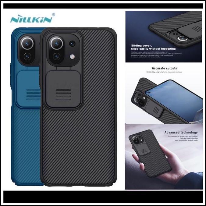 XIAOMI MI11 LITE MI 11 LITE NILLKIN CAMSHIELD HARD CASE COVER ORIGINAL