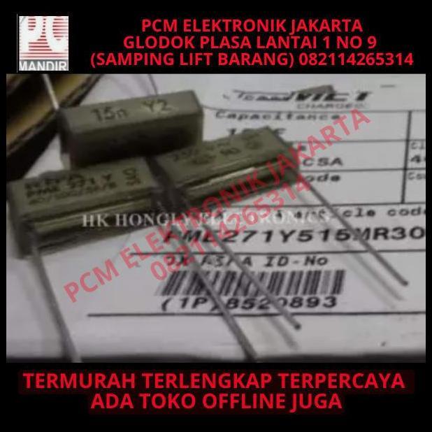GRATIS ONGKIR KAPASITOR CAPACITOR PME271Y PME 271Y PME271 Y PME 15N 15NF 250V RIFA 
