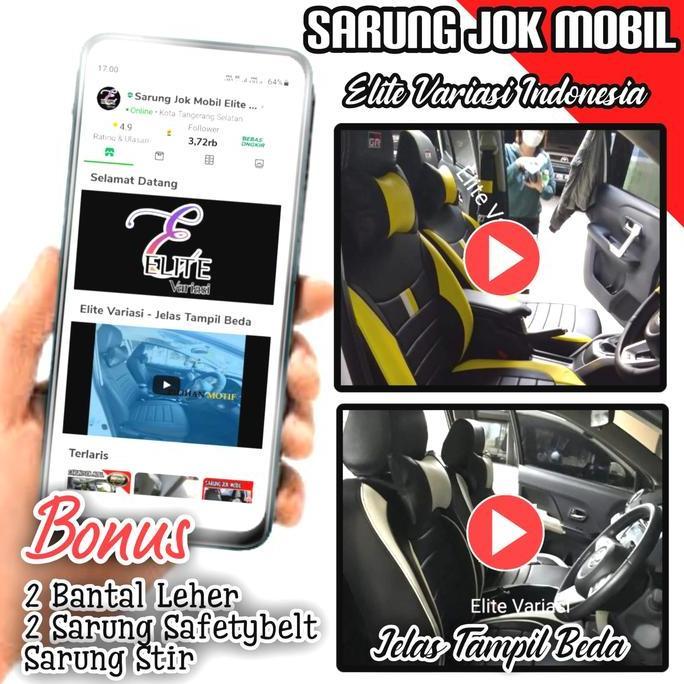 Sarung Jok Mobil ZEUS HRV Vios Brio Raize Jazz Yaris Agya Ayla