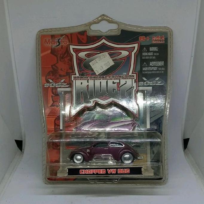 maisto chopped vw bug volkswagen beetle g ridez 1/64 diecast (s)