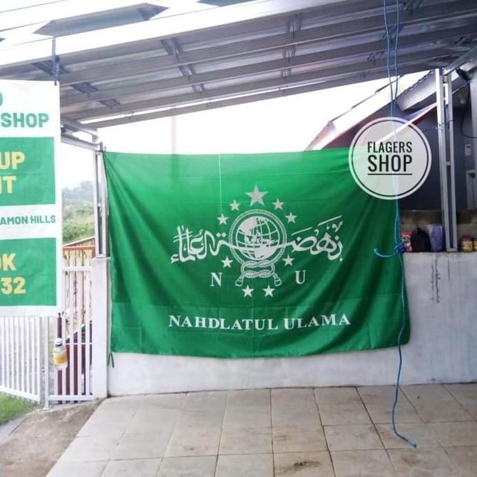 BENDERA NAHDLATUL ULAMA / NU 2x3 METER - SUPER JUMBO