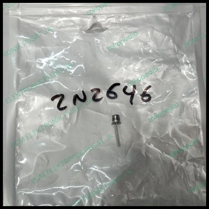 HOT DEAL 2139 TRANSISTOR TR UJT 2N2646 2N 2646 2 N2646 N 2646 ASLI BULAT SILVER 