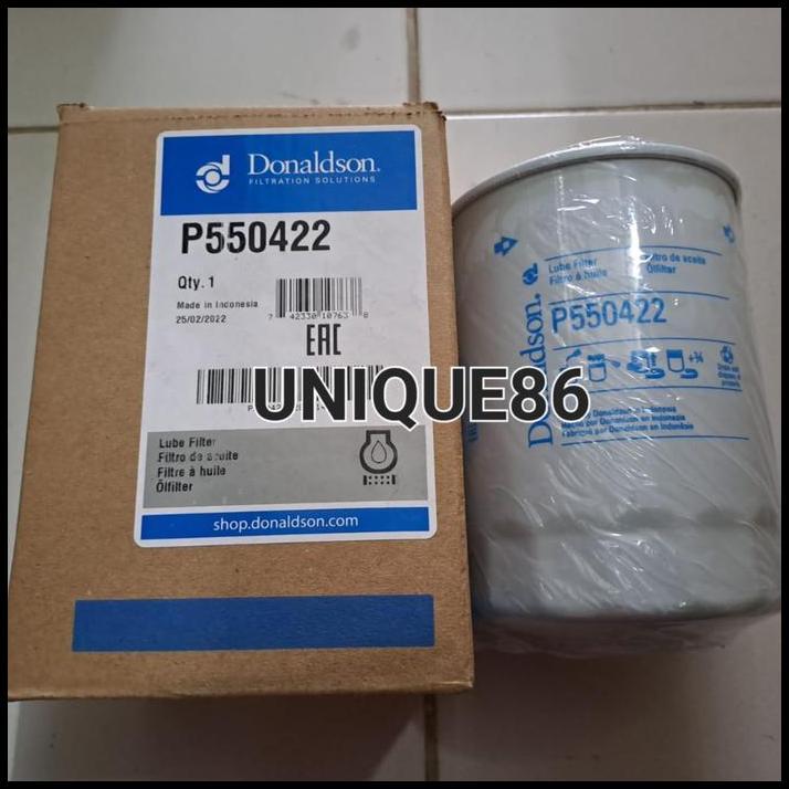 GRATIS ONGKIR OIL FILTER P550422 DONALDSON FILTER OLI P550422 DONALDSON 