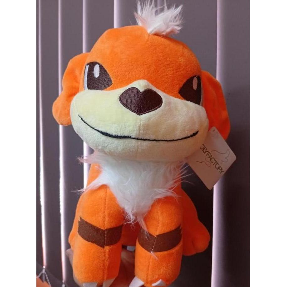 Boneka Pokemon Center Growlite Growlithe