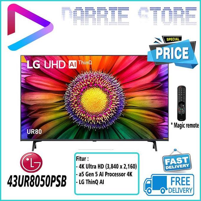 Grosir Lg Tv 43Ur8050Psb 43 Inch Smart Tv 4K Uhd 43Ur805 43Ur80 43Ur8050