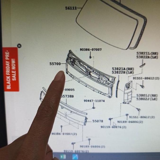 Murah Kedok Depan Hino Dutro Dyna Kedok Assy Scanner